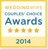 Wedding Wire Couples' Choice Award 2014