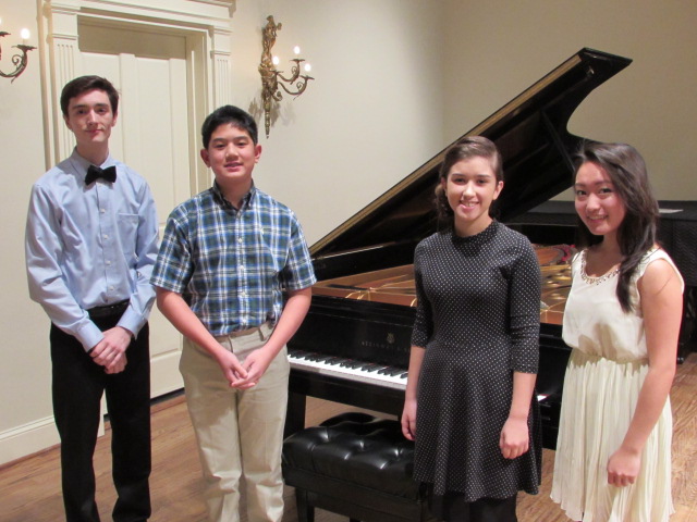 Friday Musicale Announces its 2016 Outstanding Young Pianists