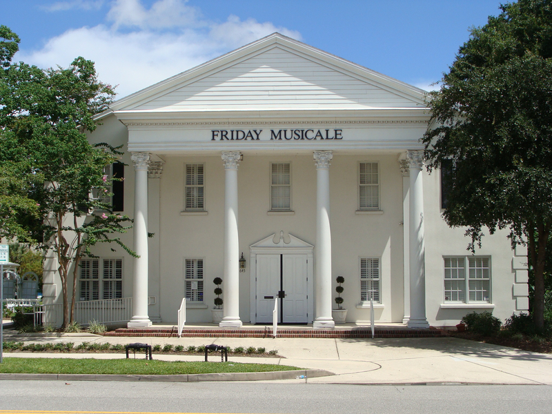 Friday Musicale Auditorium, concert hall and wedding venue