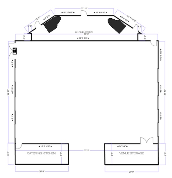 Concert Hall Floor Plan
