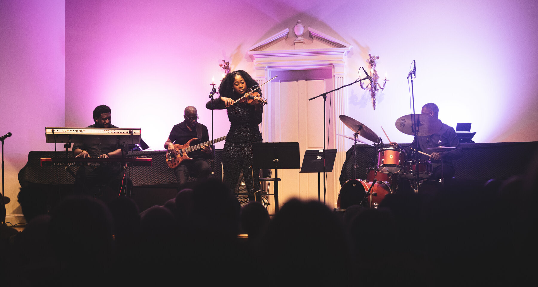 A live concert at Friday Musicale